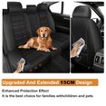 thumbnail image 5 of Car Seat Cover Fit for Toyota Corolla Cross 2022-2025 2026 Front and Back Seats Premium Non-Slip Leather Seat Cover Car Seat Protector Red,Full Set(2 Row 5 Seats), 5 of 9