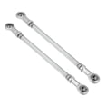 thumbnail image 1 of Unique Bargains 2 Pcs M8 80mm Tige de Direction Réglable Rotule pour 49cc ATV Électrique Go Kart Direction Colonne Suspension, 1 of 6