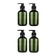 thumbnail image 1 of Advancent Dispensador de jabón recarga prensa bomba botellas contenedor de plástico recargable suministros de baño lociones de cocina 500ml Type1 NO1, 1 of 6