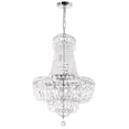 thumbnail image 1 of CWI Lighting Stefania 17 Light Down Chandelier With Chrome Finish, 1 of 6