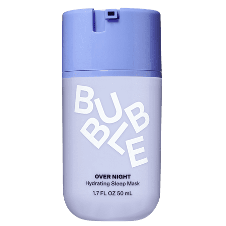 Bubble Skincare Overnight Cream Mask, All Skin Types, 50mL
