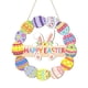 thumbnail image 2 of Decoraciones de Pascua, adornos de Pascua, regalos de Pascua, decoración de Pascua, colgante de puerta, porche delantero festivo, colgante de corona de Pascua de madera, colgante de puerta, 2 of 6