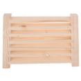 thumbnail image 2 of DOLITY Multi-Functional Cedar Gable Vent, Ventilation Louvers Cedar Sauna Grille,, 2 of 6