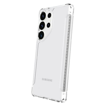 onn Dual-Layer Phone Case for Samsung Galaxy S25 Ultra - Clear