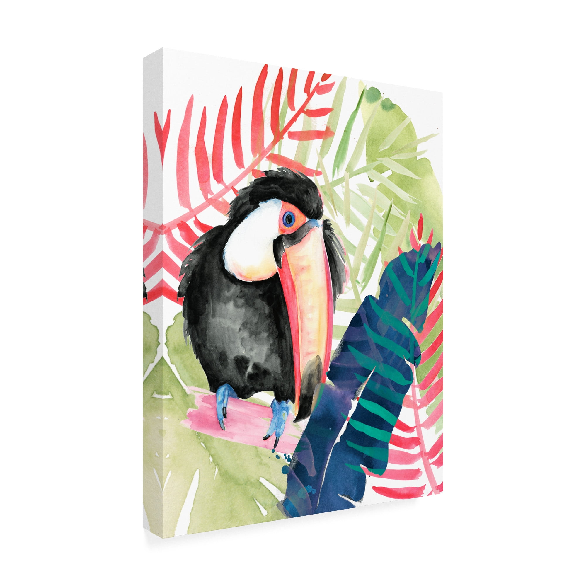 Trademark Fine Art 'Toucan Palms II' Canvas Art by Jennifer Paxton Parker