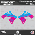 thumbnail image 4 of Kalair GFX Graphics Kit for Kawasaki KX 250F (2009-2012) Night-city Series, 4 of 5