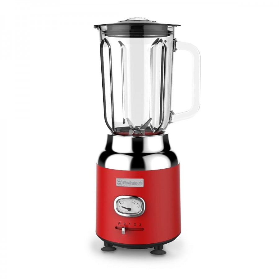 Westinghouse Retro 1.5 L Table Blender, red