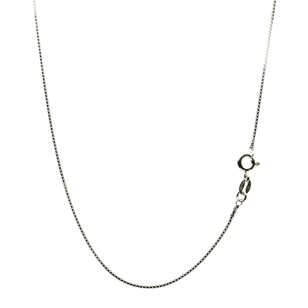 15 inch sterling silver necklace