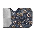 thumbnail image 2 of Bingfone Nautical Car Windshield Sunshade,Sun Foldable Sun Shield Sun Visor For Car - Medium, 2 of 8