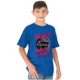 thumbnail image 4 of Football Jock Helmet Never Back Down Boys Kids T Shirt Tees Tops Teen Brisco Brands L, 4 of 6