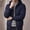 Navy Coats for Men, variant on Mens Diamond Quilted Hooded Bomber Jacket Full Zip Warm Light Padded Coat for Mild Winter Daily Outdoor Casual Looks Army Green S