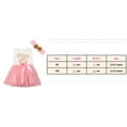 thumbnail image 2 of Toddlers Baby Girls Birthday Dress Outfits Sleeveless Vest Cute Letter Mesh Splicing Tutu Skirt +Bow Headband 0-24 Months, 2 of 10