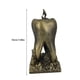 thumbnail image 4 of Wosthever Figurita - Regalo para dentistas y clínicas dentales Decoración de oficina Decoración de regalo Decoración de escritorio Artesanía cobreño, 4 of 6
