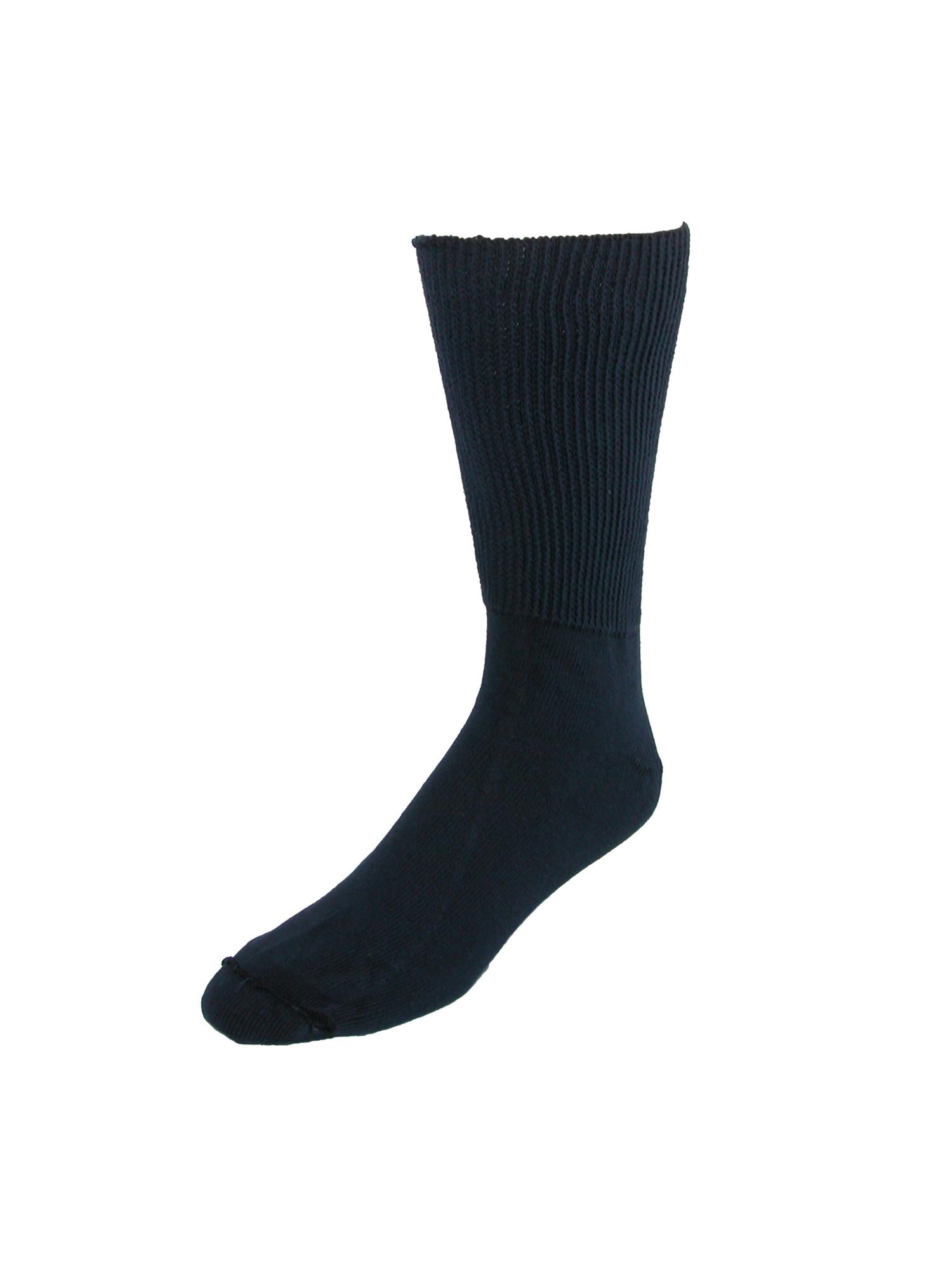 Extra Wide Socks Extra Wide Sock Co. Cotton Medical Socks (Men's Big