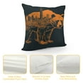 thumbnail image 4 of Heduofu Chicago Downtown City Skyline -  Chicago Downtown City Skyline Illinois Pride Throw Pillow White, 4 of 5