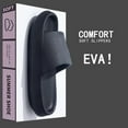 thumbnail image 4 of Juosiy Shower Slippers for Women and Men Non Slip Quick Drying Bathroom Sandals Thick Soft Sole, 4 of 5