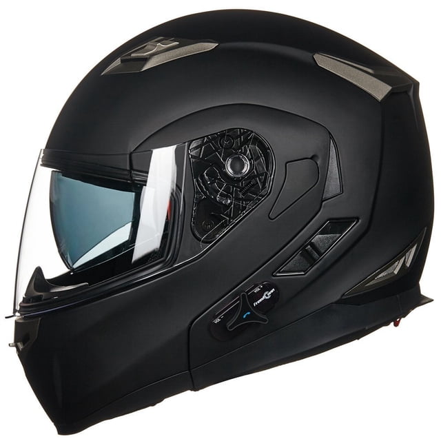Casco de moto ILM Bluetooth Integrated Modular 953 XL