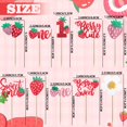 thumbnail image 4 of Adornos para magdalenas KeaiBear Sweet One Strawberry, 20 unidades, 4 of 7