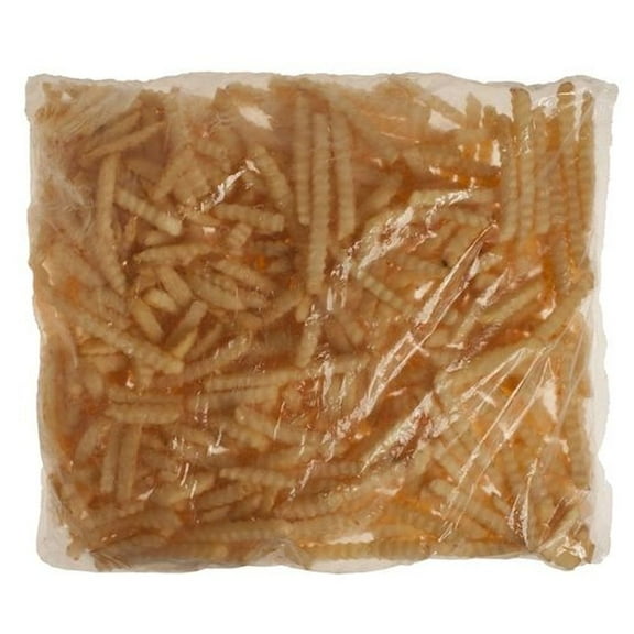 McCain Ovations Canola 3/8 inch Long Crinkle Cut Potato Fries, 5 Pound -- 6 per case