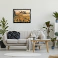 thumbnail image 2 of Stupell Industries Italian Villa Autumn Sunflower Field Yellow Green Jet Black Framed Floating Canvas Wall Art, 24x30, by Marilyn Hageman, 2 of 8