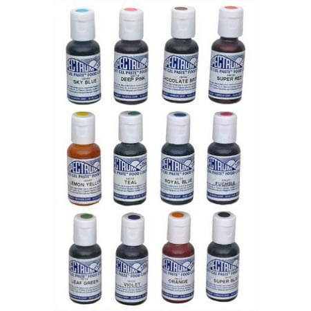 Ateco 1112 12-Color Food Coloring Kit, 0.75 Ounce - Walmart.com Ateco 1112 12-Color Food Coloring Kit, 0.75 Ounce - Walmart.com
