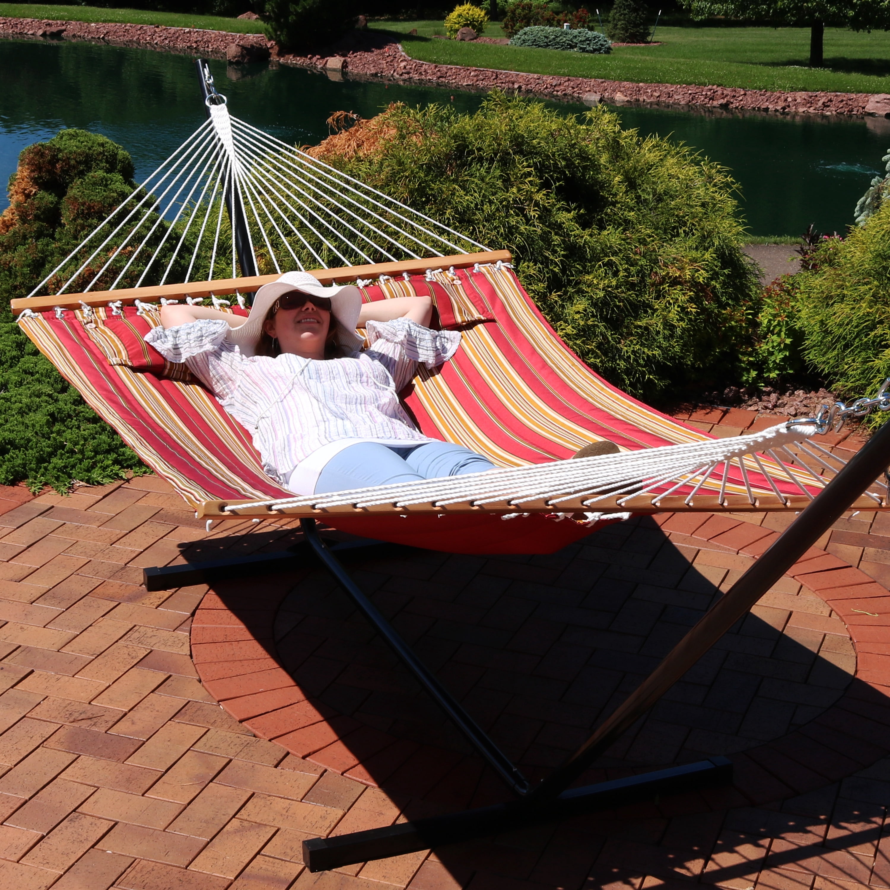 Quilted Fabric Hammock 