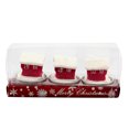 thumbnail image 2 of putnchl 3 Pieces Christmas Tealight Candles Handmade Delicate Santas Snowman Acorn Tree Candles for Christmas Home Decoration Gifts, 2 of 3