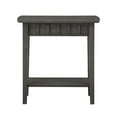 thumbnail image 7 of Convenience Concepts Dennis End Table with Shelf, Wirebrush Dark Gray, 7 of 7
