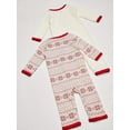 thumbnail image 2 of Hudson Baby Infant Cotton Coveralls 2pk, Reindeer, 3-6 Months, 2 of 7