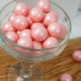 thumbnail image 3 of Pink Shimmer Gumballs 1 Inch Gumballs, 2 Pound Bulk Pink Candy (Approx. 110 Pieces), Pink Candy, Gumballs 1 Inch Pink Shimmer, The Hampton Popcorn & Candy Company, 3 of 5