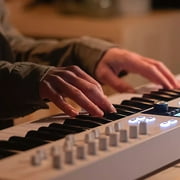 Arturia KeyLab Essential 49 mk3 49-Key USB MIDI Controller Keyboard, White