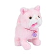 thumbnail image 4 of Figura de juguete interactiva de peluche, animal de compañía realista, divertida y multiusos, mascota electrónica con repetición de grabación para Rosa, 4 of 10