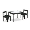 thumbnail image 2 of Miekor Furniture Gibson 3-Piece Dry Erase Kids Table & Two Chair Set, Black B5A2656, 2 of 6