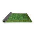 thumbnail image 2 of Ahgly Company Indoor Square Oriental Green Industrial Area Rugs, 4' Square, 2 of 4