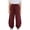 Red, variant on CPNG Girls Sweatpants Elastic High Waist Wide Leg Baggy Sweat Pants with Letter Embroidery Fashionable Casual Loose Jogger Pants Streetwear