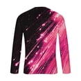 thumbnail image 3 of Blusas y camisas de manga larga y cuello redondo para hombre, camisetas casuales con estampado de moda y cuello redondo, blusas de licra de manga corta para hombre., 3 of 3