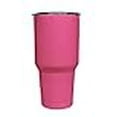 thumbnail image 3 of Frosted Frog 30oz Pink Tumbler Vacuum Insulated Tumbler with Stainless Steel Straw, 3 of 4