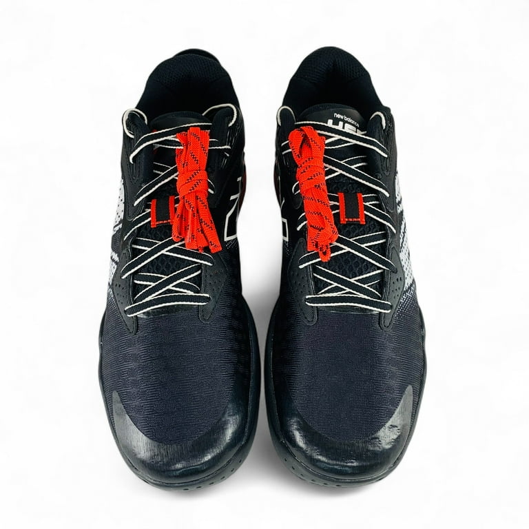 New Balance HESI Low v2 Black White Team Red Men's Wide Basketball