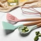 thumbnail image 3 of Utensilios de cocina de silicona con mango de madera de colores para el hogar, juego de 11 piezas, utensilios de cocina, 3 of 6