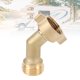 thumbnail image 1 of Codo De Manguera De Agua De 45 Grados, Fácil Instalación Adaptador De Entrada De Agua Para Vehículos Recreativos Resistente Al Calor Roscas De 3/4 De Pulgada Latón Macizo Para, 1 of 7