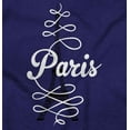thumbnail image 2 of Paris Eiffel Tower French Parisian Girls Kids T Shirt Tees Teen Brisco Brands XS, 2 of 5