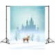 thumbnail image 1 of Telón de fondo ABPHQTO 150x220cm Fairytable Castle y Reno en Navidad, 1 of 2