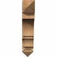 thumbnail image 3 of Ekena Millwork 4"W x 20"D x 28"H Olympic Traditional Rough Sawn Bracket, Douglas Fir, 3 of 4