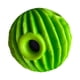 thumbnail image 3 of Pelota para perros Strade Fareast Limited juguete interactivo con sonido chirriante Verde 14cm, 3 of 8