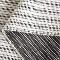 thumbnail image 6 of SAFAVIEH Vermont Sheldon Striped Area Rug, Black/Ivory, 4' x 6', 6 of 11