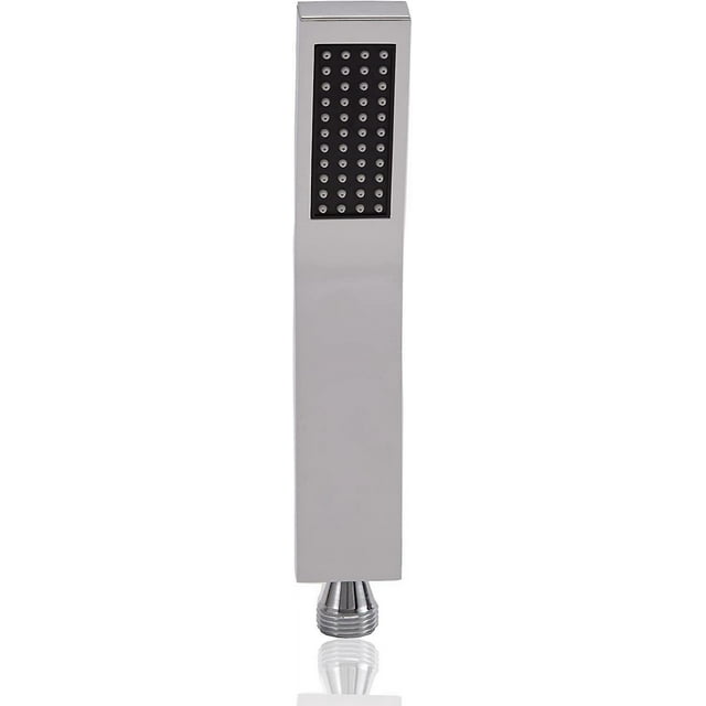 Pommeau De Douche Main En Laiton Pommeau Douche Anti Calcaire Conome En Eau - Haute Pressionstyle L Argent, Acabado Chrome