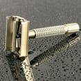 thumbnail image 3 of New Men's Safety Handheld Manual Shaver + Double Edge Safety Razor Blade w/Box, 3 of 10