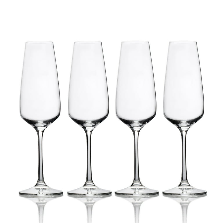 Mikasa Party Stemless Wine, Set Of 4, 18 Ounce, Gold/Silver