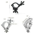 thumbnail image 5 of Aluminum Magnesiums Alloys Stage Light Hook Clamps for 32-35mm Pipe Quickly Single Latches Installation, 5 of 16