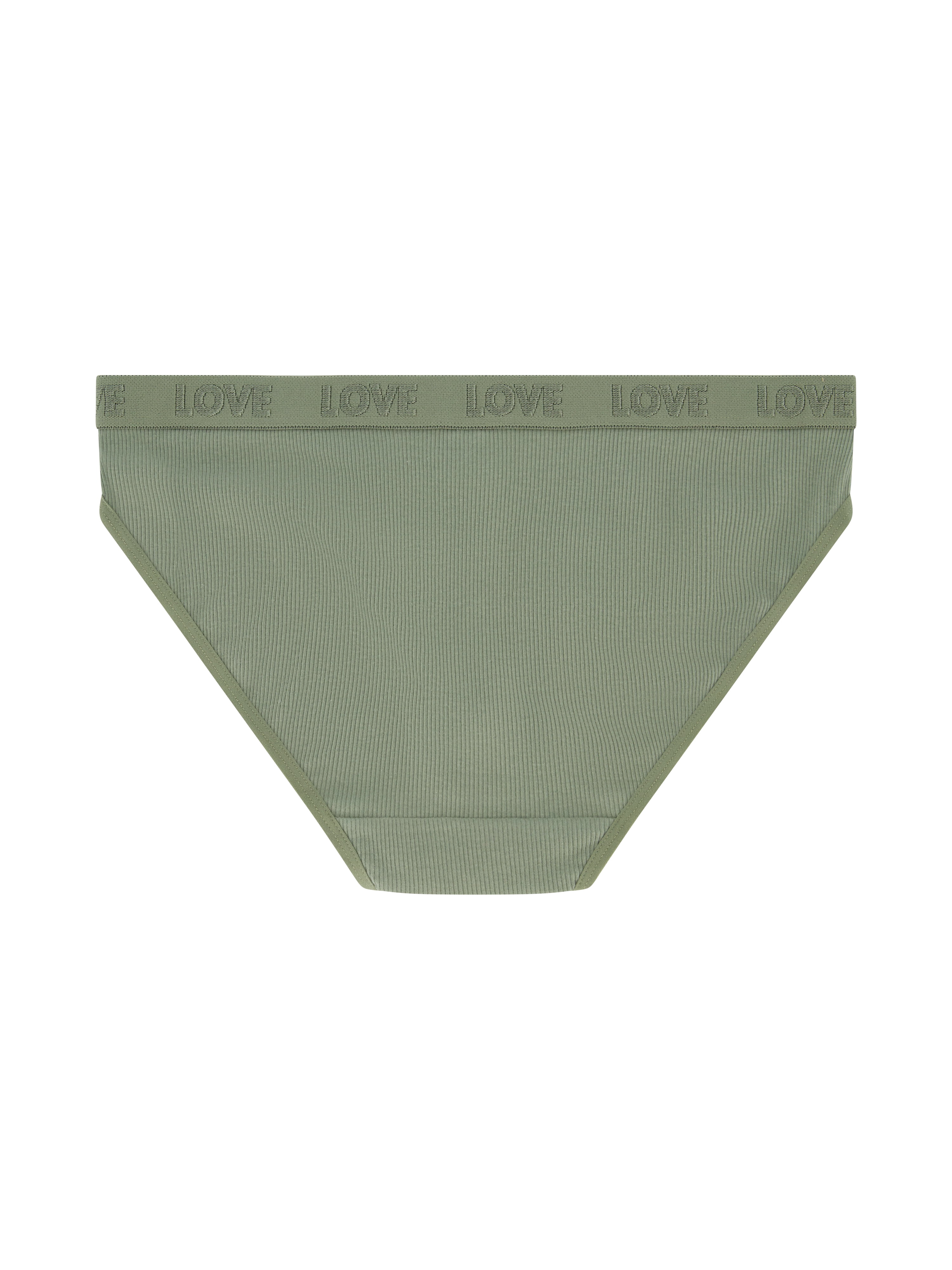 No Boundaries Stretch Ribbed Bikini Panties, 5-Pack, Women's